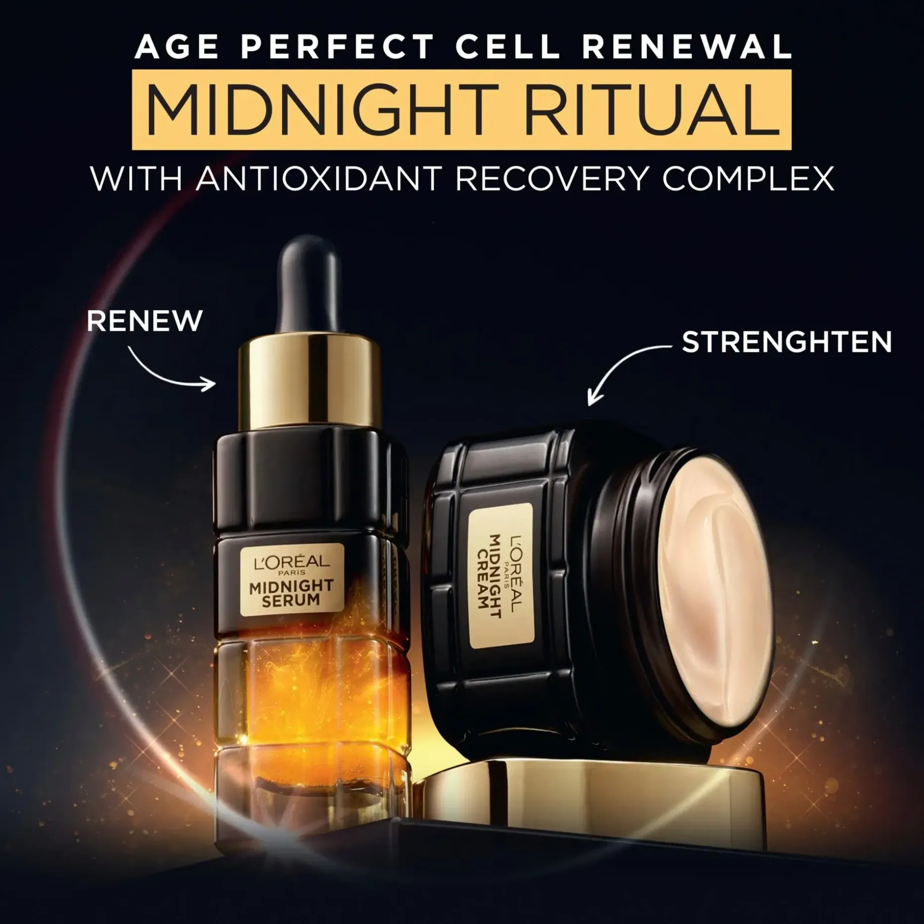 L'Oréal Paris Age Perfect Cell Renewal Midnight yövoide normaalille iholle 50ml