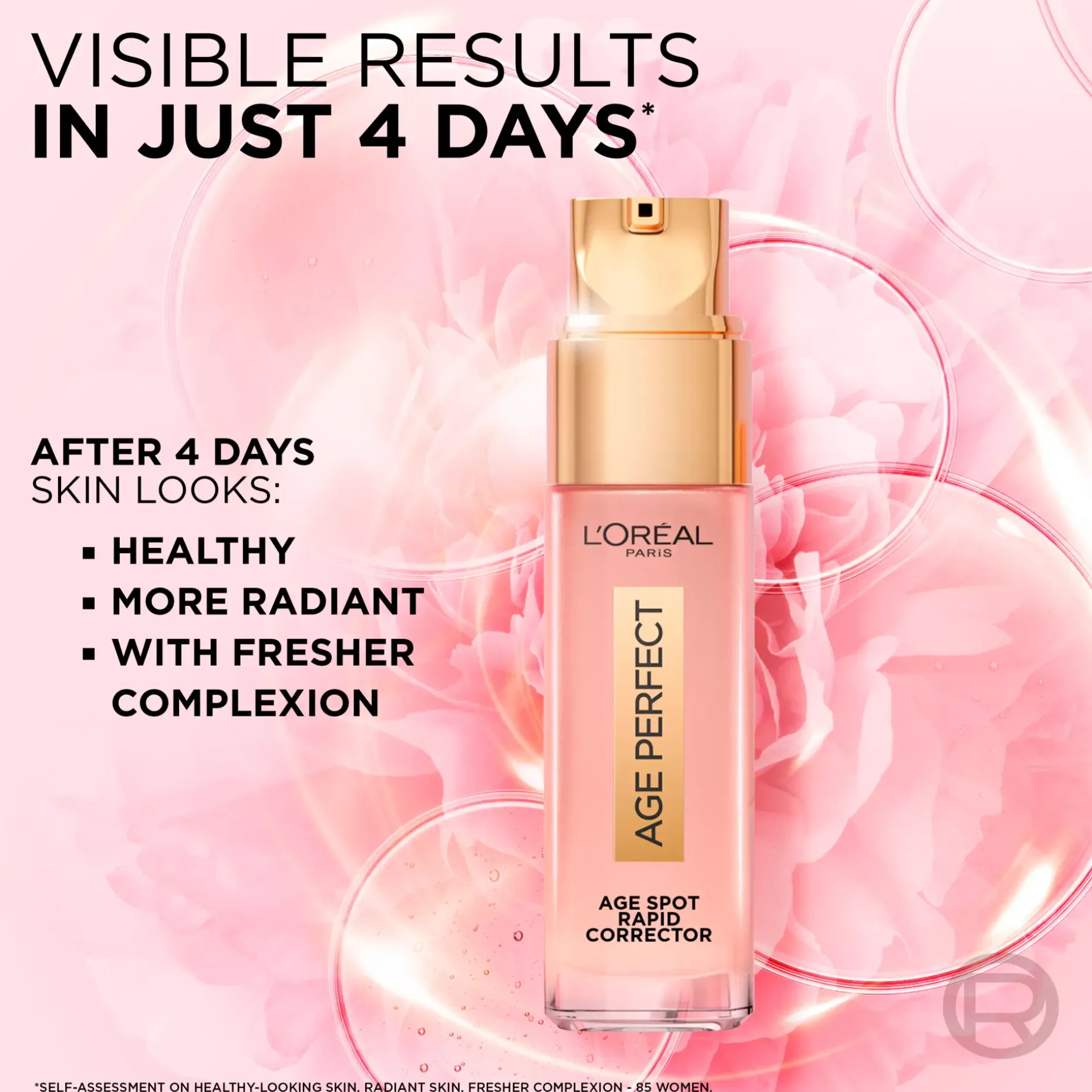 L'Oréal Paris Age Perfect Rosy Glow seerumi tummille läiskille 30 ml