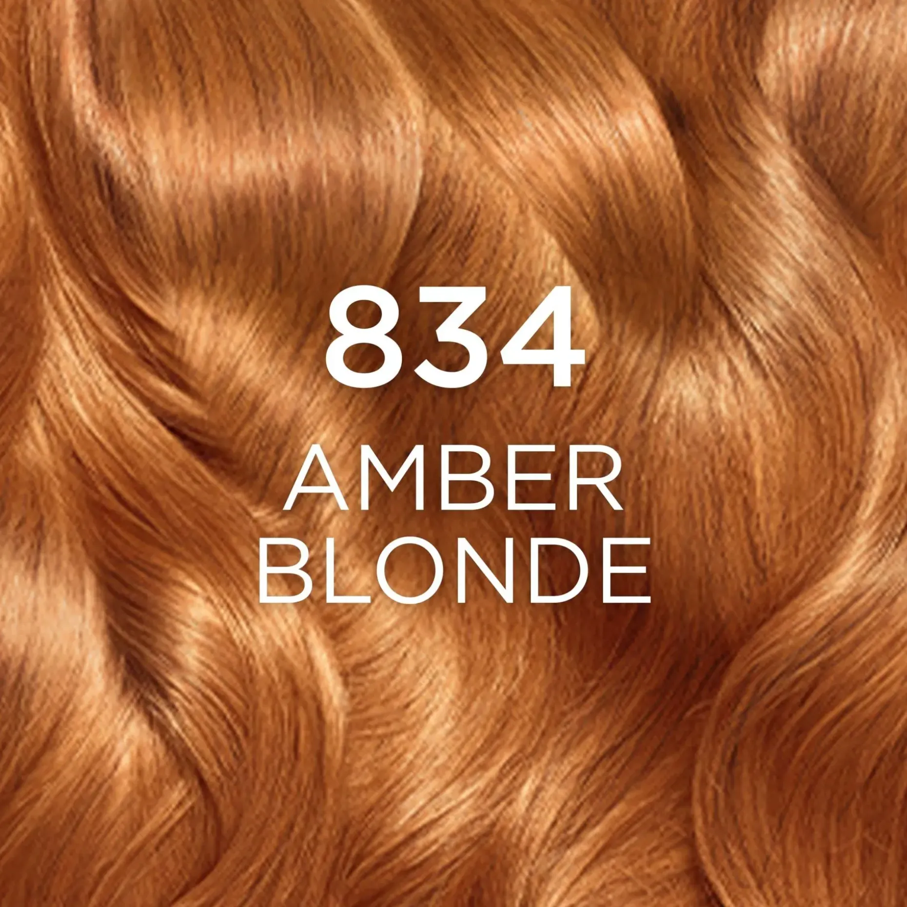 L'Oréal Paris Casting Crème Gloss 834 Amber Blonde Luonnonvaalea Kuparikulta kevytväri 1kpl