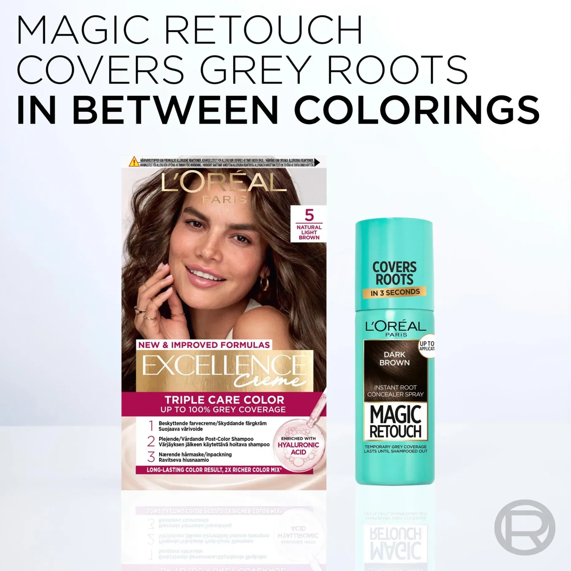L'Oréal Paris Magic Retouch Dark Blonde Suihkutettava tyvisävyte 75ml