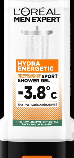 L'Oréal Paris Men Expert Hydra Energetic Extreme Sport suihkugeeli 300ml