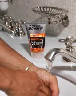 L'Oréal Paris Men Expert Hydra Energetic virkistävä puhdistusgeeli kasvoille 100ml