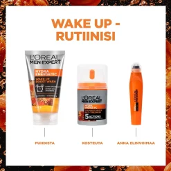 L'Oréal Paris Men Expert Hydra Energetic virkistävä puhdistusgeeli kasvoille 100ml
