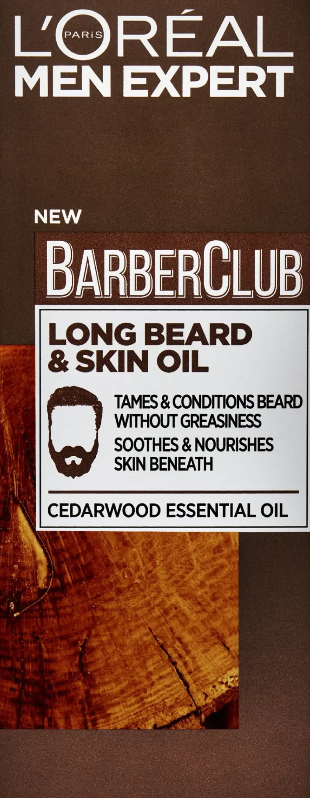 L'Oréal Paris Men Expert Barber Club Long Beard & Skin Oil öljy parralle ja iholle 30ml