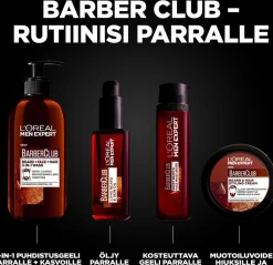 L'Oréal Paris Men Expert Barber Club Long Beard & Skin Oil öljy parralle ja iholle 30ml