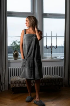 Luin Living Cosy kylpytossut granite L/XL