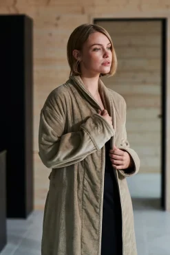 Luin Living Haven kylpytakki L beige