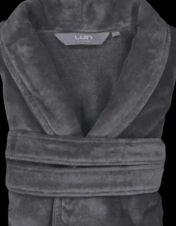 Luin Living Haven kylpytakki L dark grey