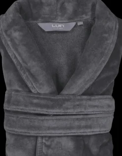 Luin Living Haven kylpytakki M dark grey