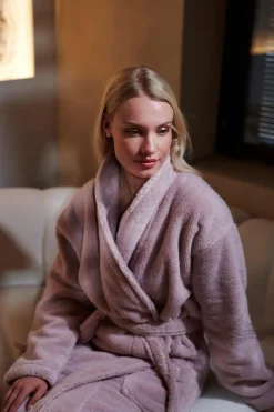 Luin Living kylpytakki M Dusty Rose