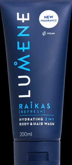 Lumene Men RAIKAS Kosteuttava 2in1 Suihkugeeli 200ml