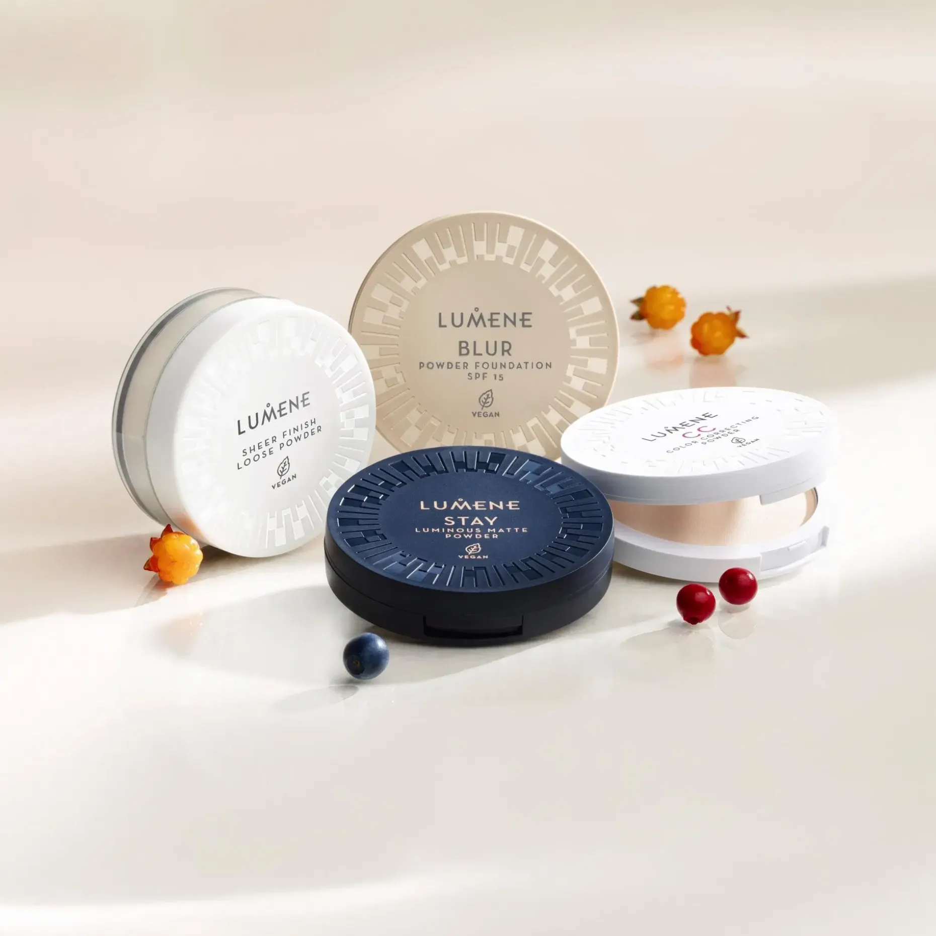Lumene Stay Luminous Matte puuteri 10 g