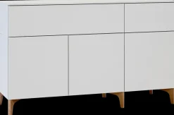 Lundia Fuuga senkki, cashmere, kolmiosainen, pähkinän sävyiset jalat