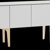 Lundia Fuuga tv-taso ovilla, cashmere, koivujalat