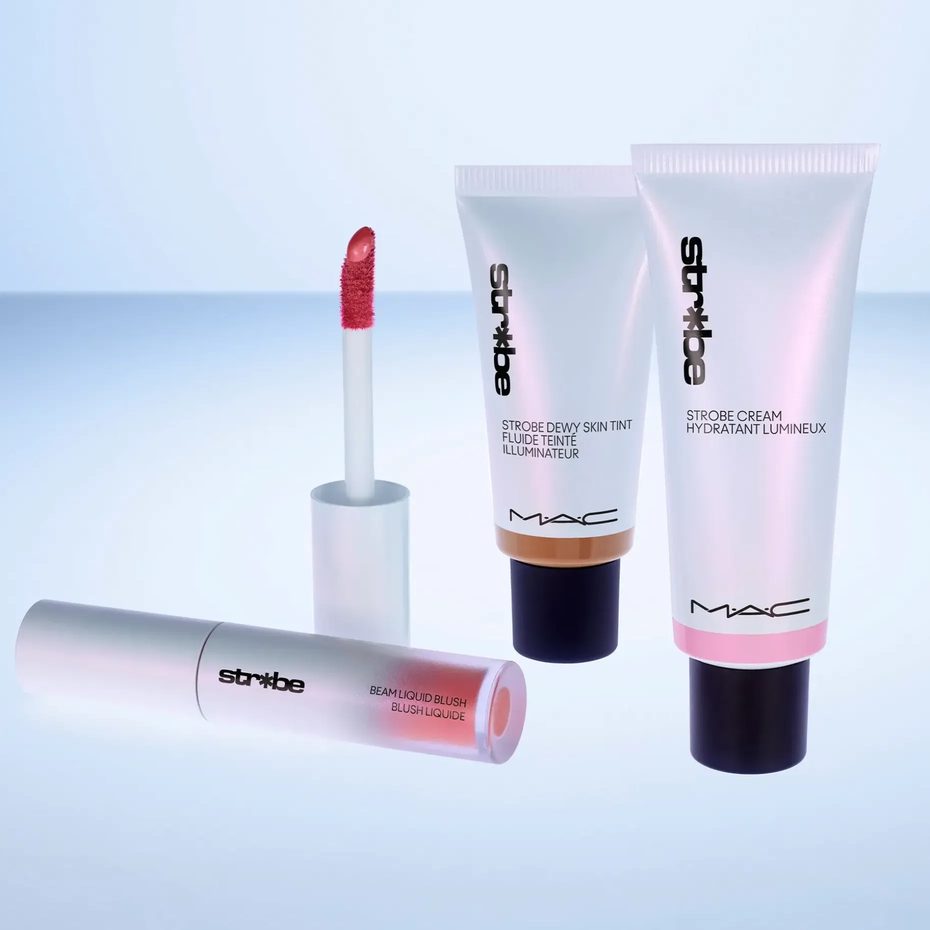 MAC Strobe Beam Liquid Blush voidemainen poskipuna 4,3 ml