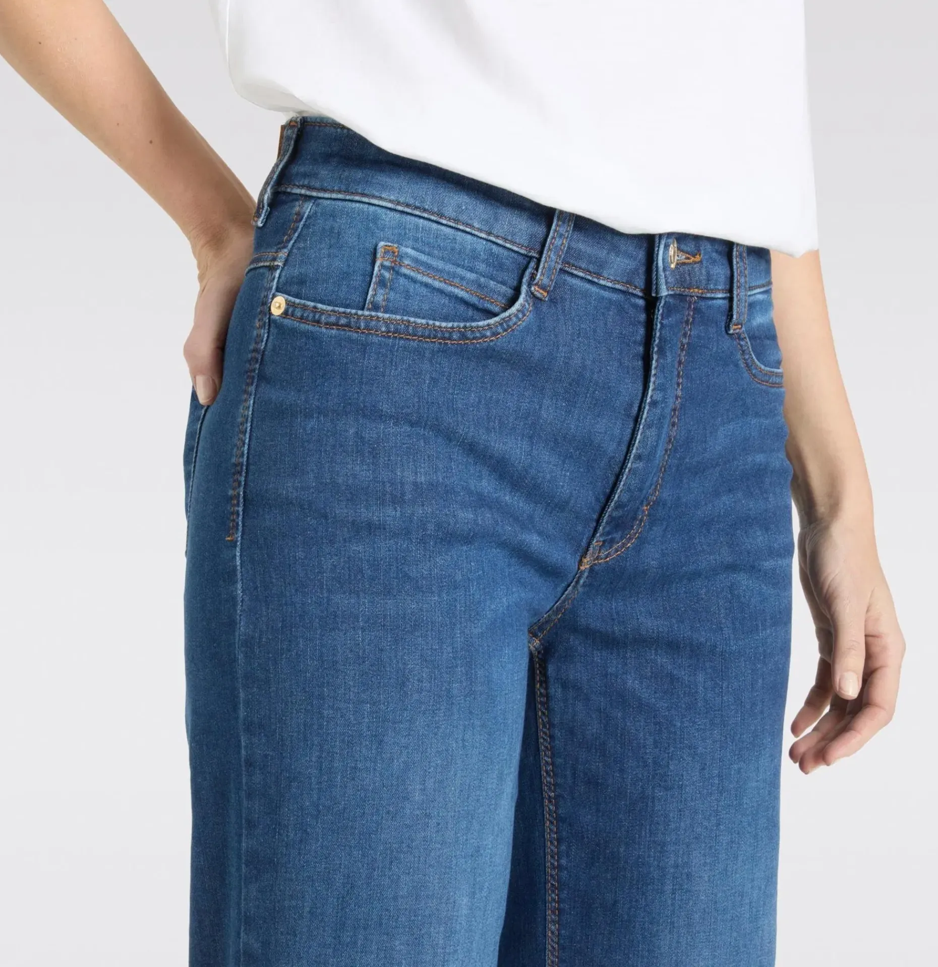 MAC Wide authentic stretch denim farkut