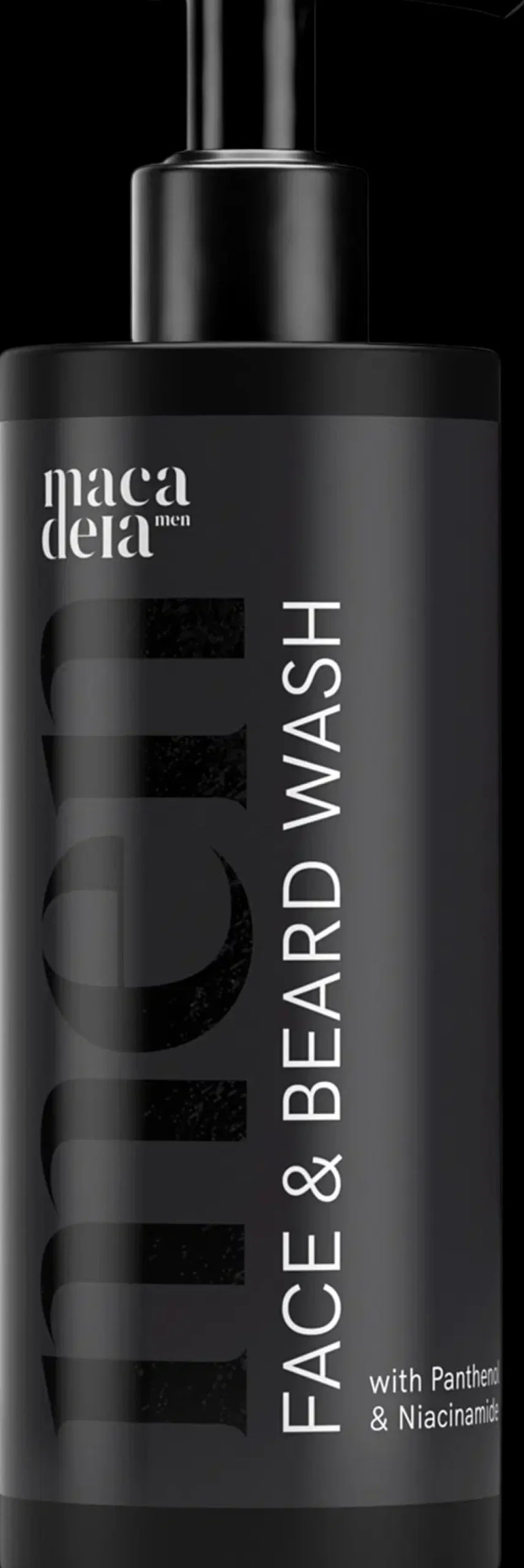 Macadeia Men face & beard wash 200ml Kasvojen ja parran puhdistusgeeli