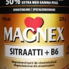 Magnex sitraatti + B6 150 tabl., magnesiumsitraatti-B6-vitamiinitabletti, kampanjapakkaus, Vitabalans