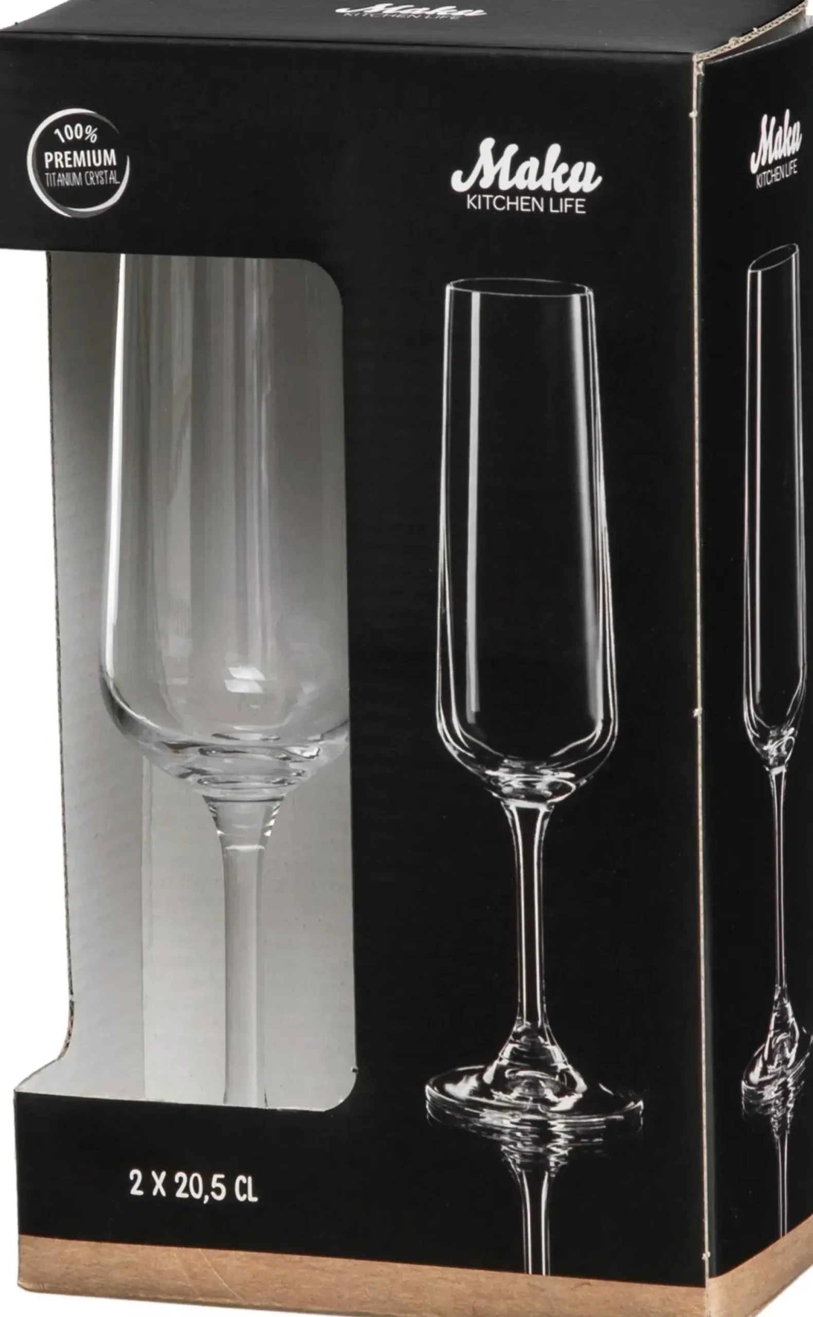 Maku Samppanjalasi 20,5 cl 2 kpl