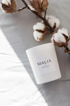 Malia Tuoksukynttilä Soft cotton 180g