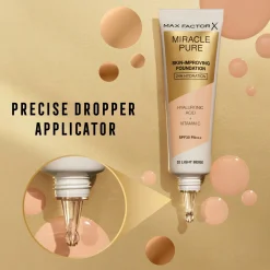 Max Factor Miracle Pure Foundation 30 ml 45 Warm Almond