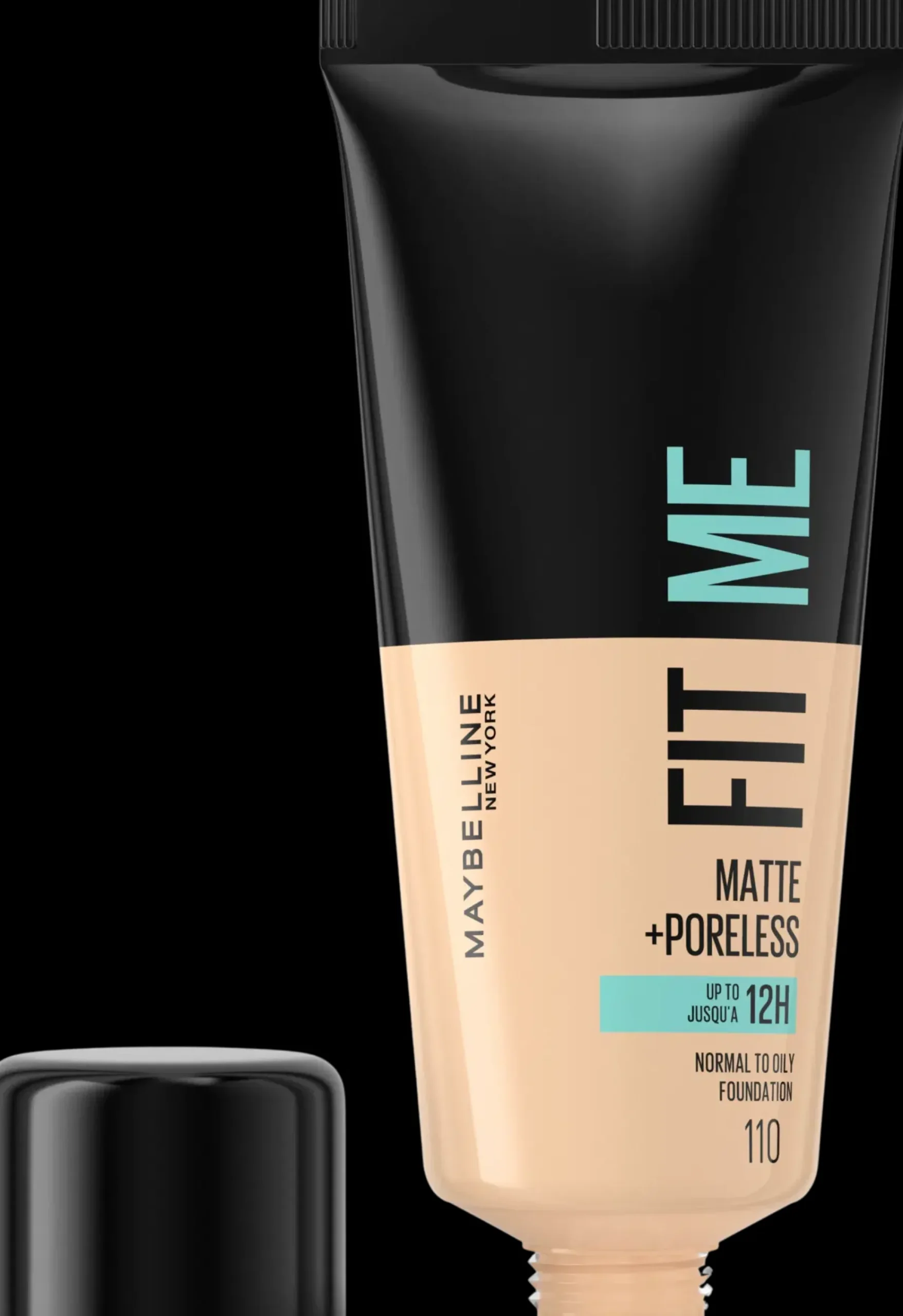 Maybelline New York Fit Me Matte & Poreless 110 Porcelain -meikkivoide 30ml