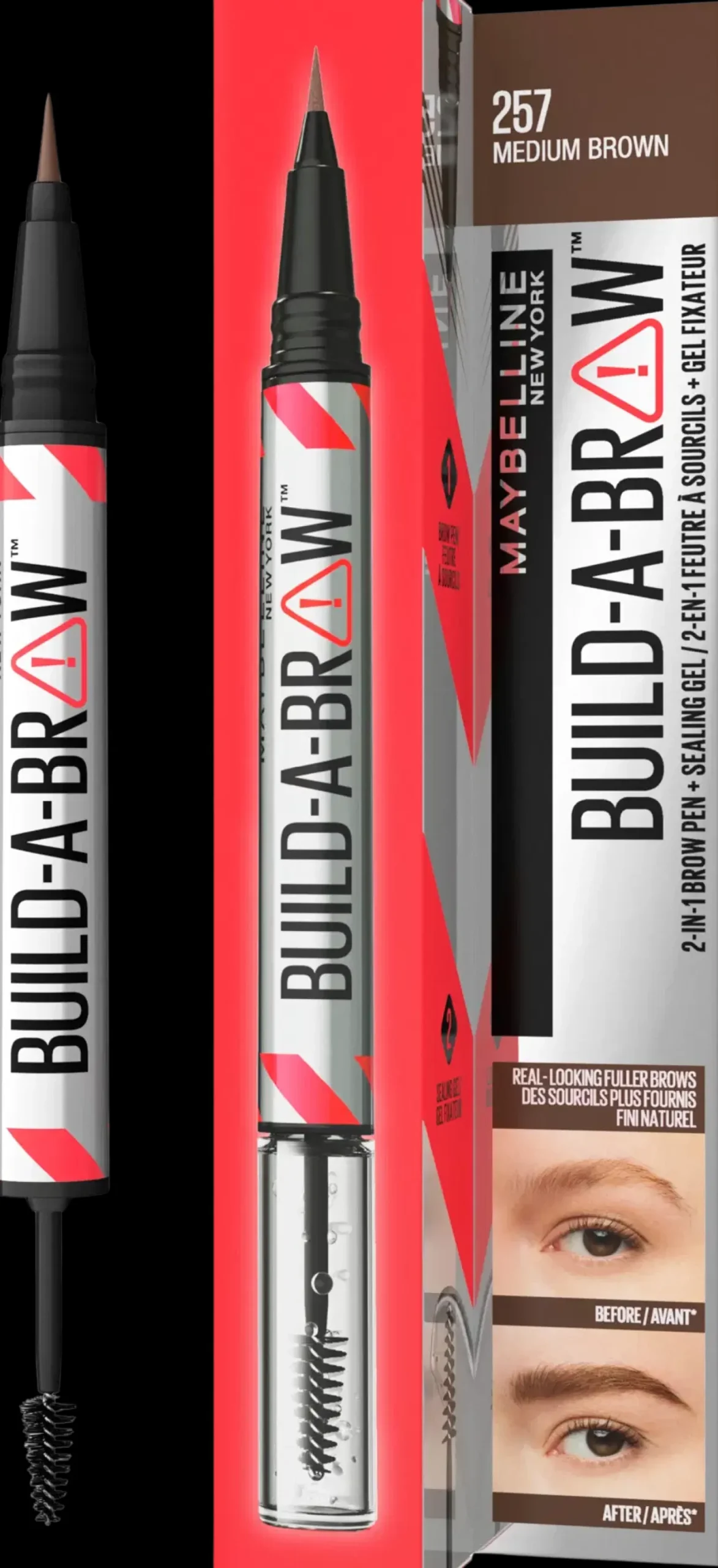 Maybelline New York Build-a-Brow Pen kulmakynä 0,4 ml