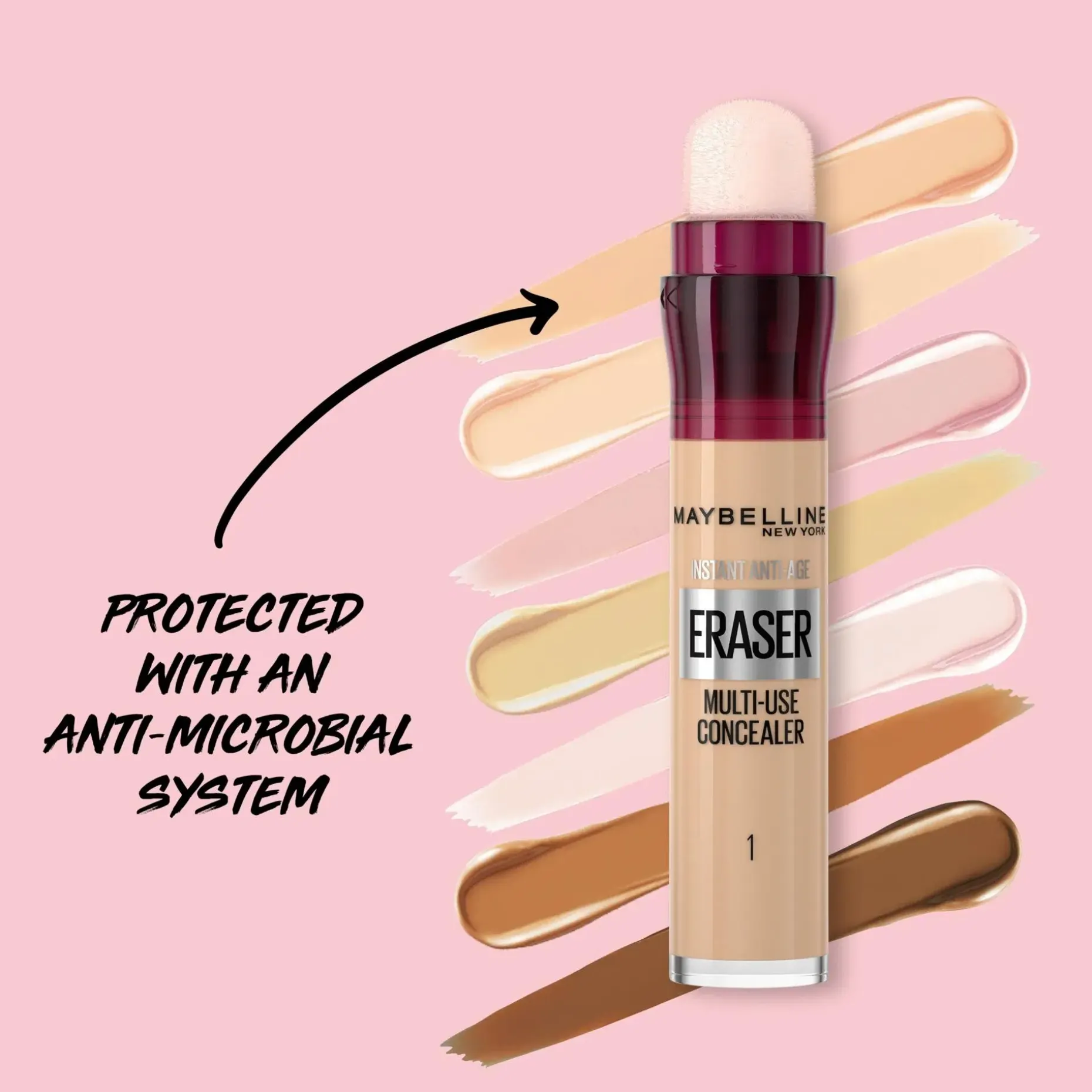 Maybelline New York Instant Anti Age Eraser 00 Ivory peitevoide 6,8ml