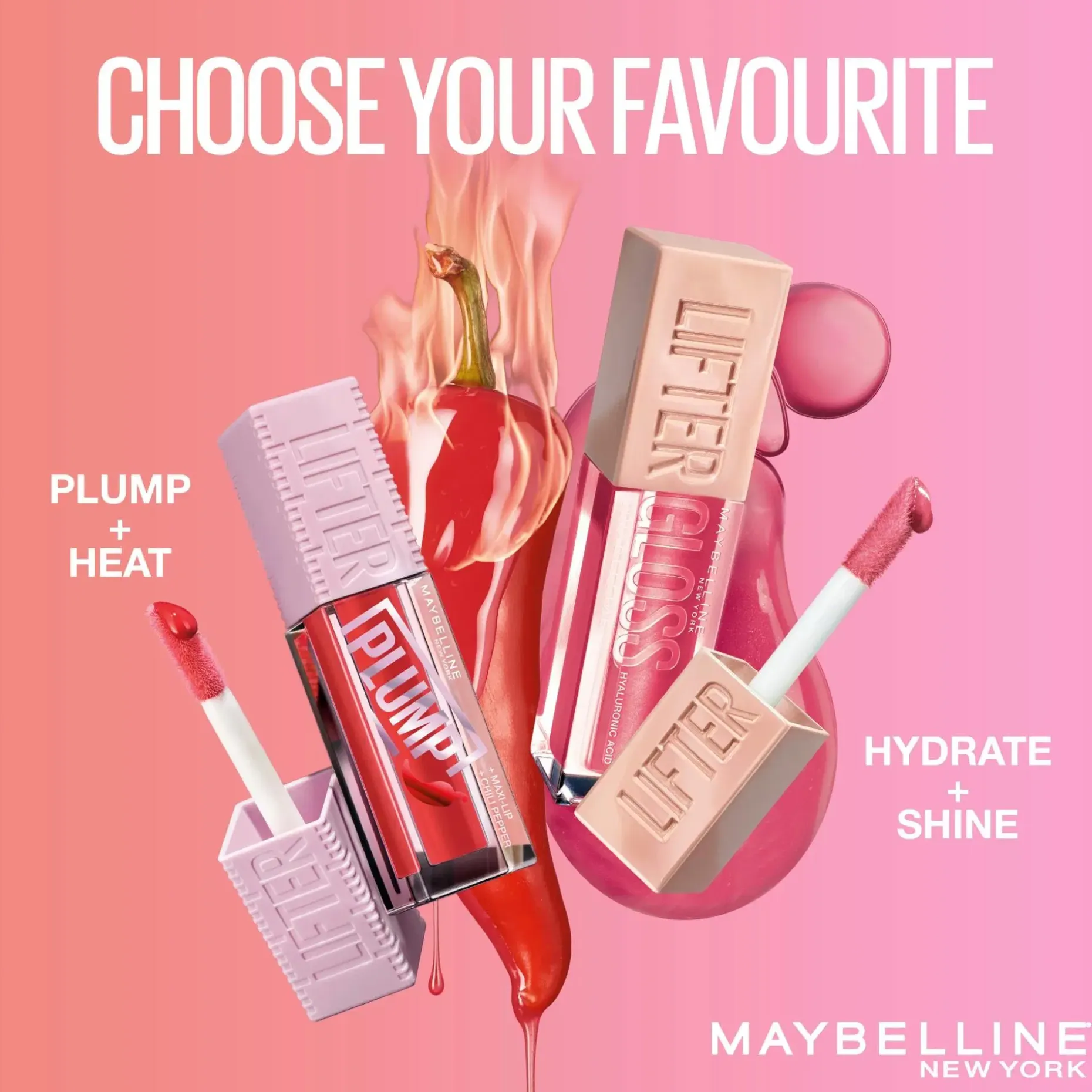 Maybelline New York Lifter Gloss huulikiilto 5,4 ml