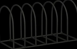 Mica decorations Lautasteline Rama 24x10,5x13 cm musta