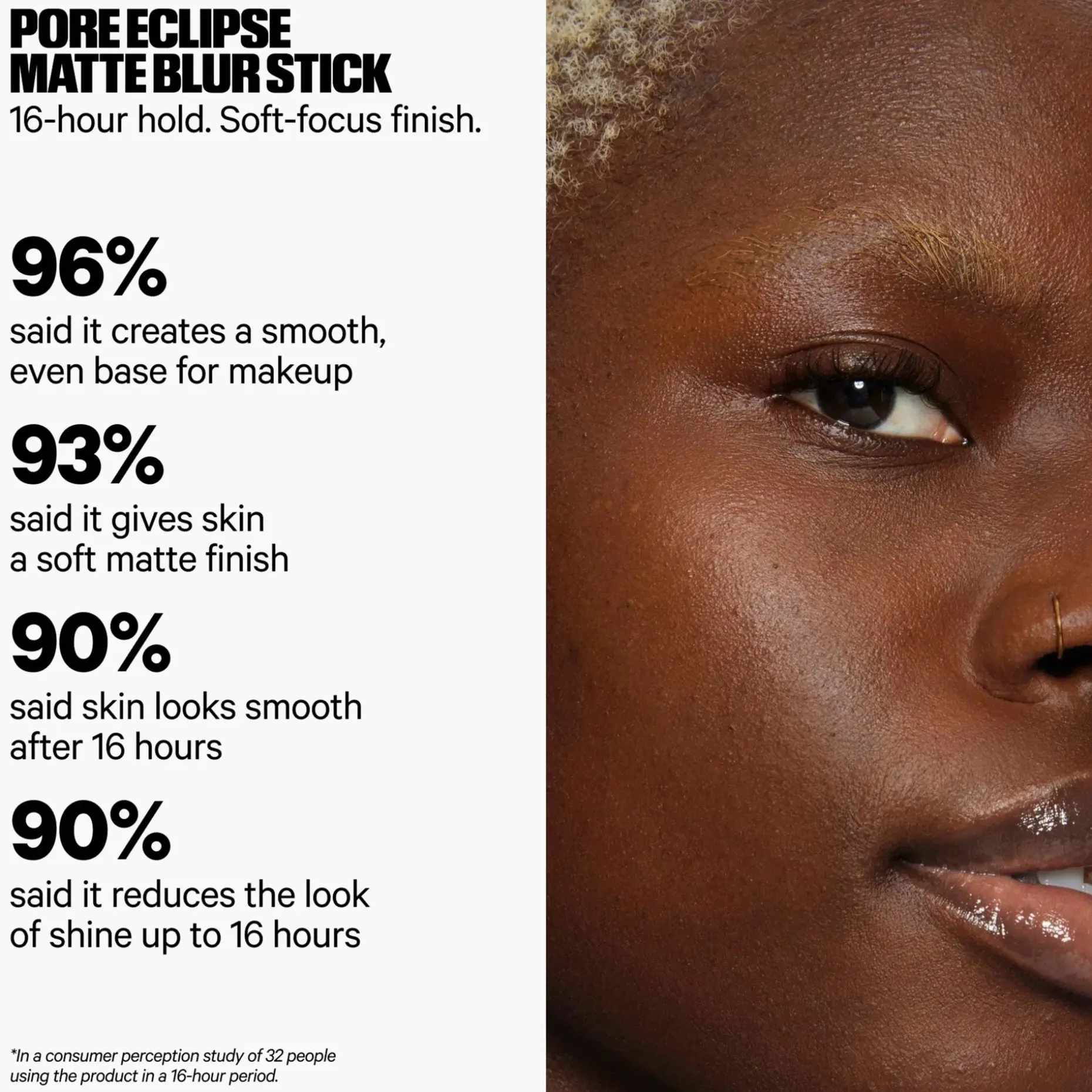 MILK Makeup Pore Eclipse Matte Blur Stick pohjustustuote 9 g