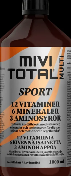 Mivitotal Sport vitamiini-kivennäisainevalmiste 1000ml