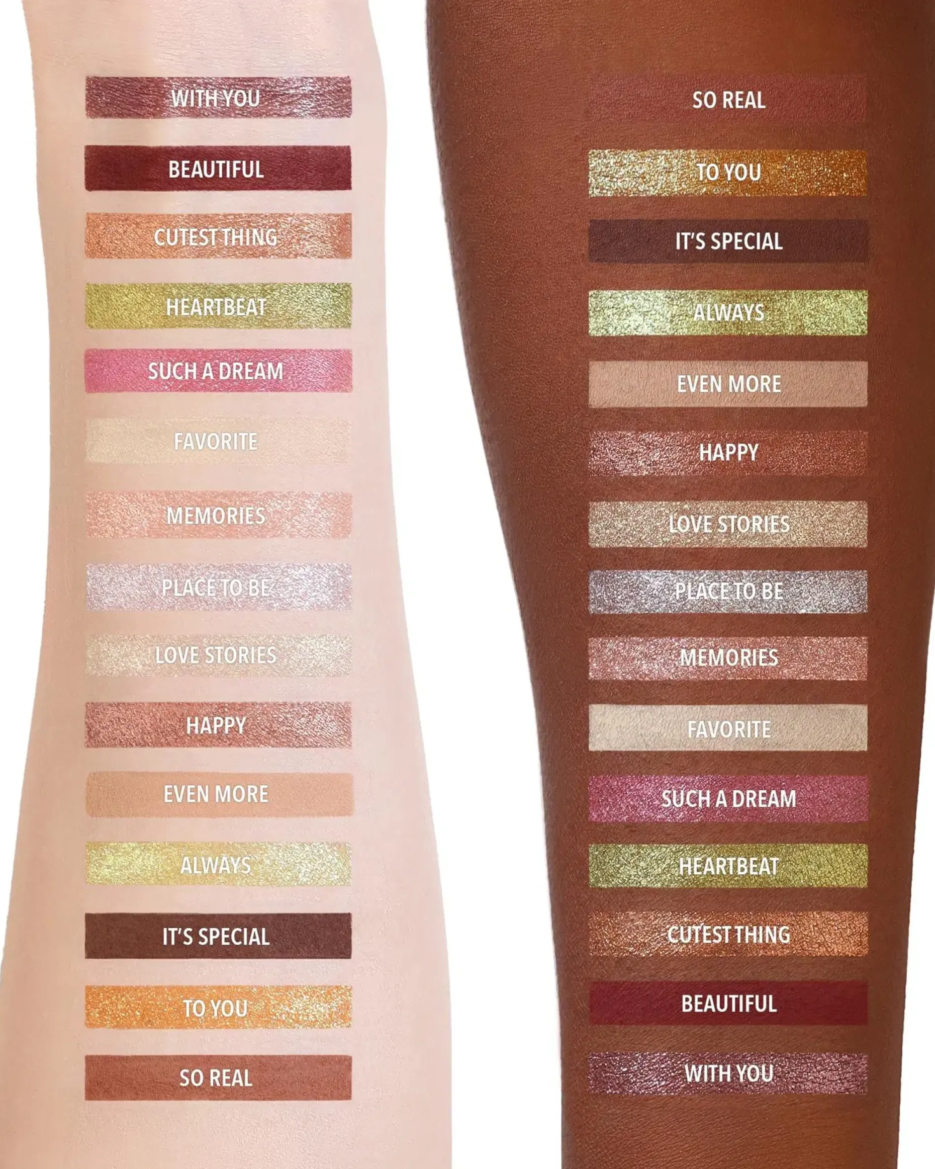 MOIRA A Moment With You Pressed Pigment Palette luomiväripaletti