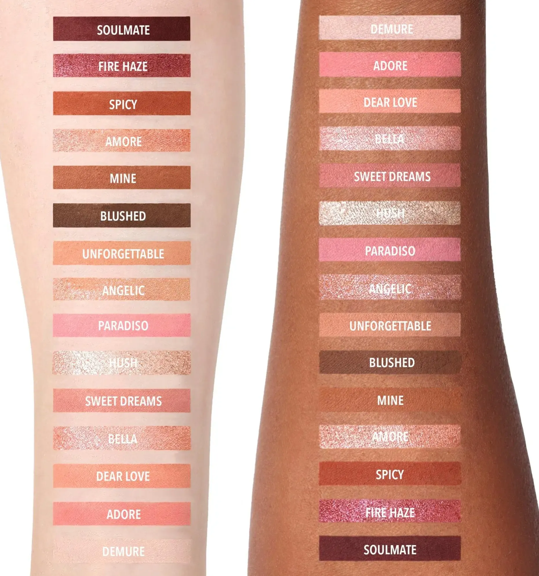 MOIRA Celestial Love Pressed Pigment Palette luomiväripaletti