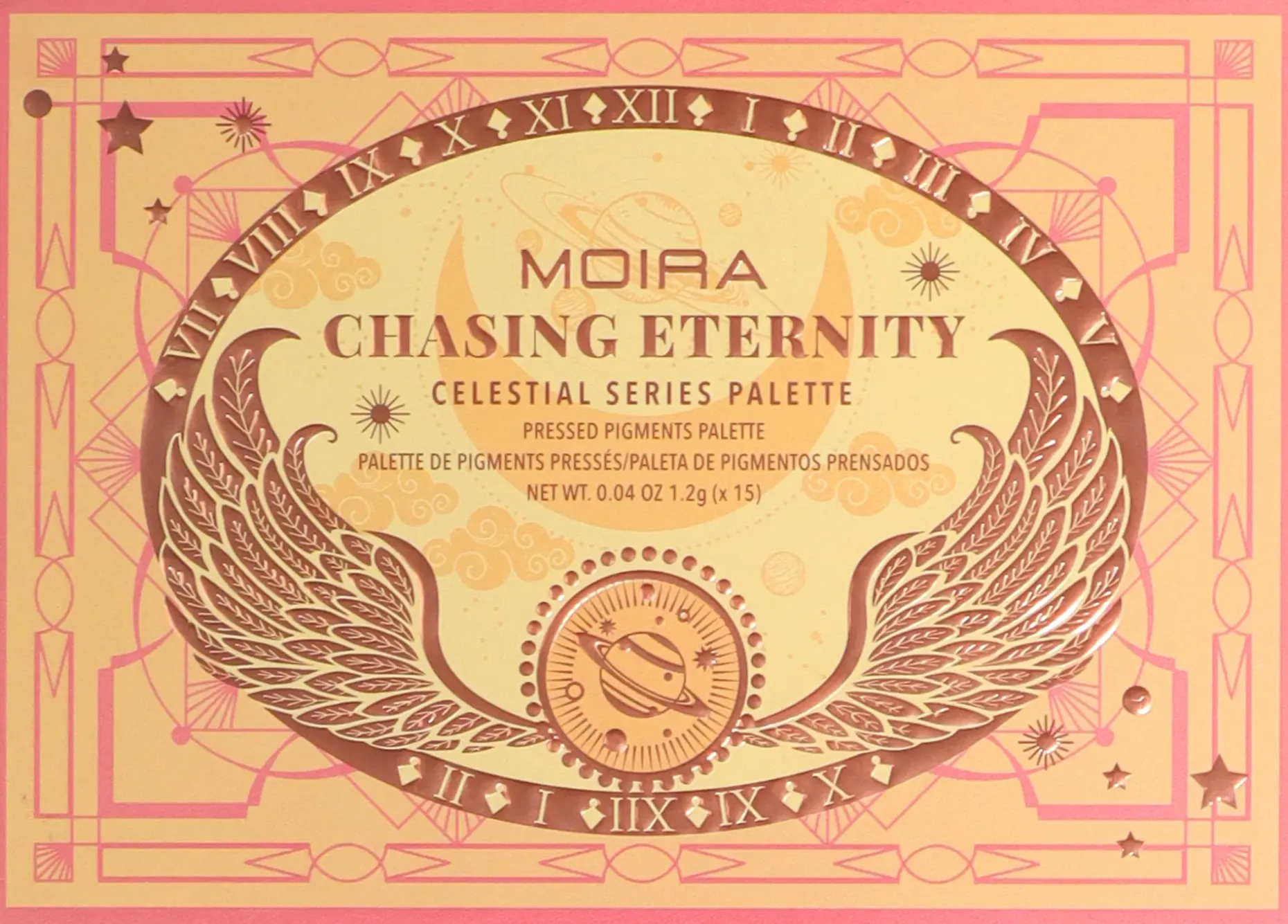 MOIRA Chasing Eternity Pressed Pigment Palette luomiväripaletti