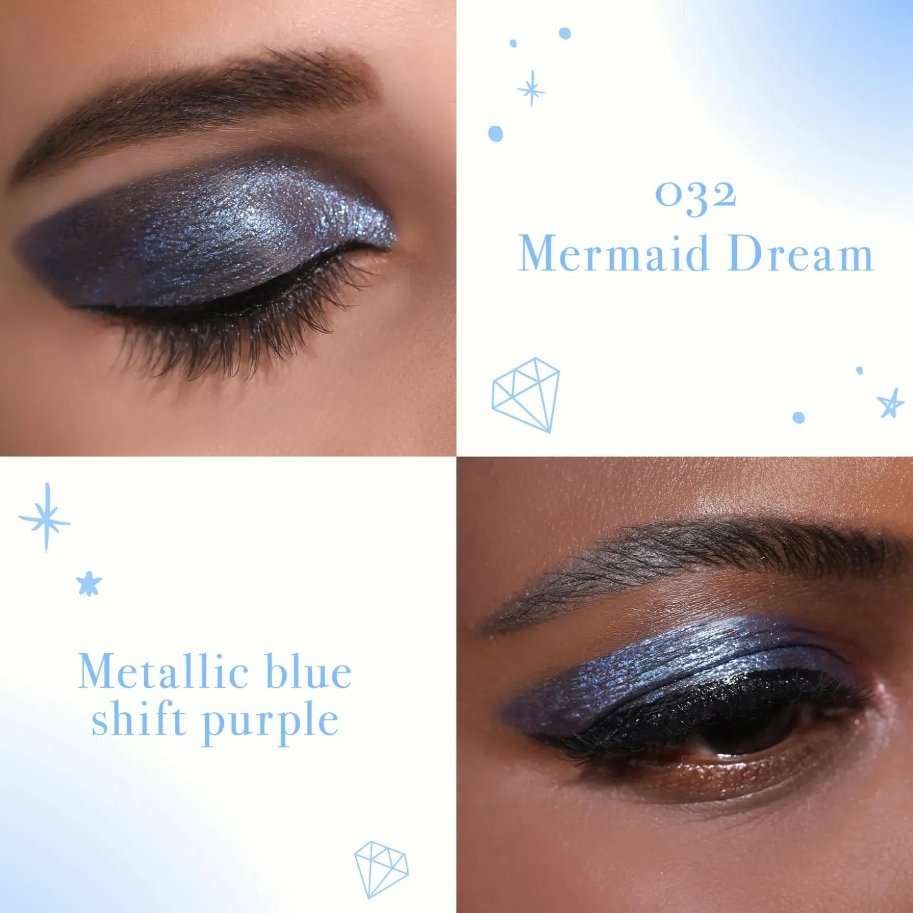 MOIRA Diamond Daze Liquid Shadow nestemäinen luomiväri 3 ml
