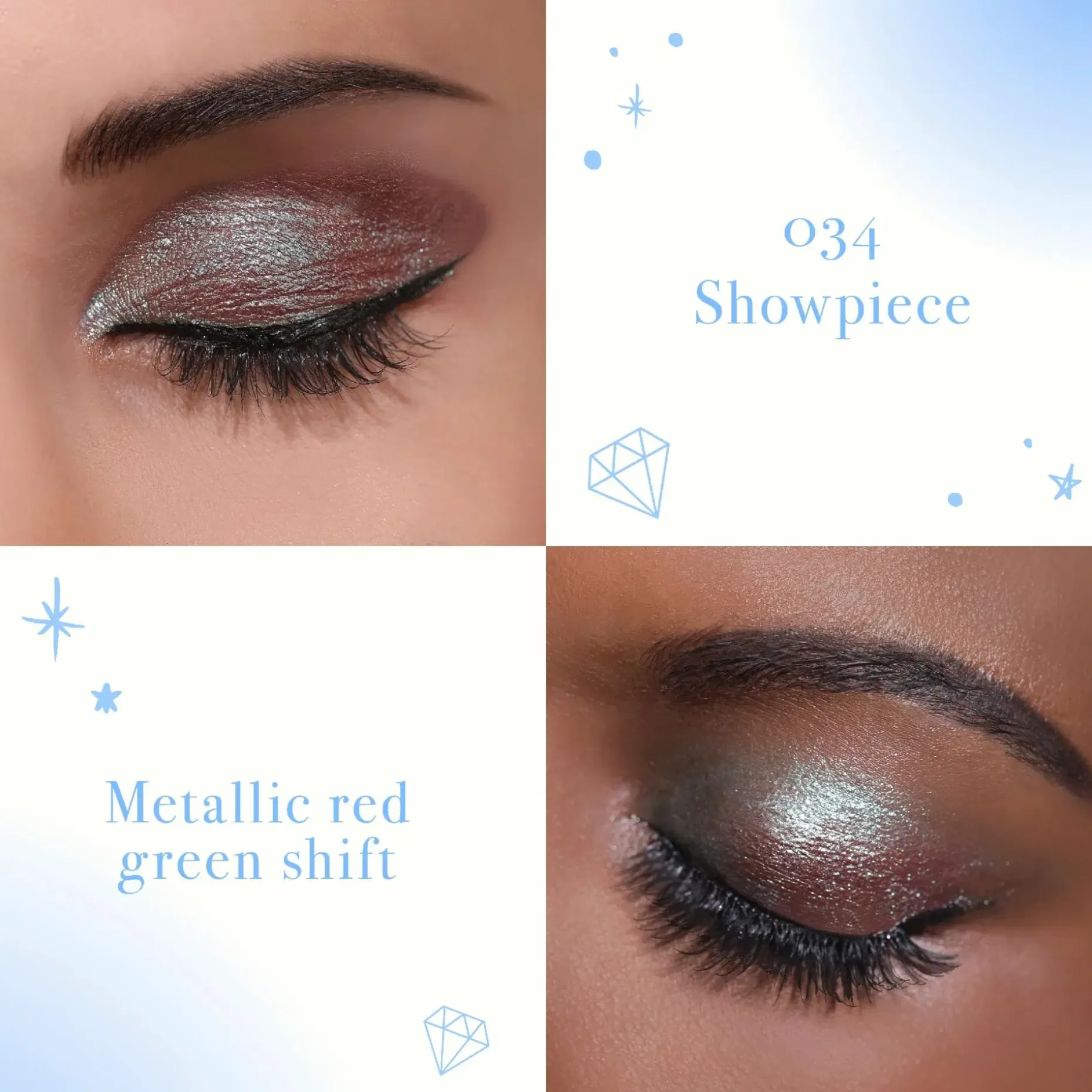 MOIRA Diamond Daze Liquid Shadow nestemäinen luomiväri 3 ml
