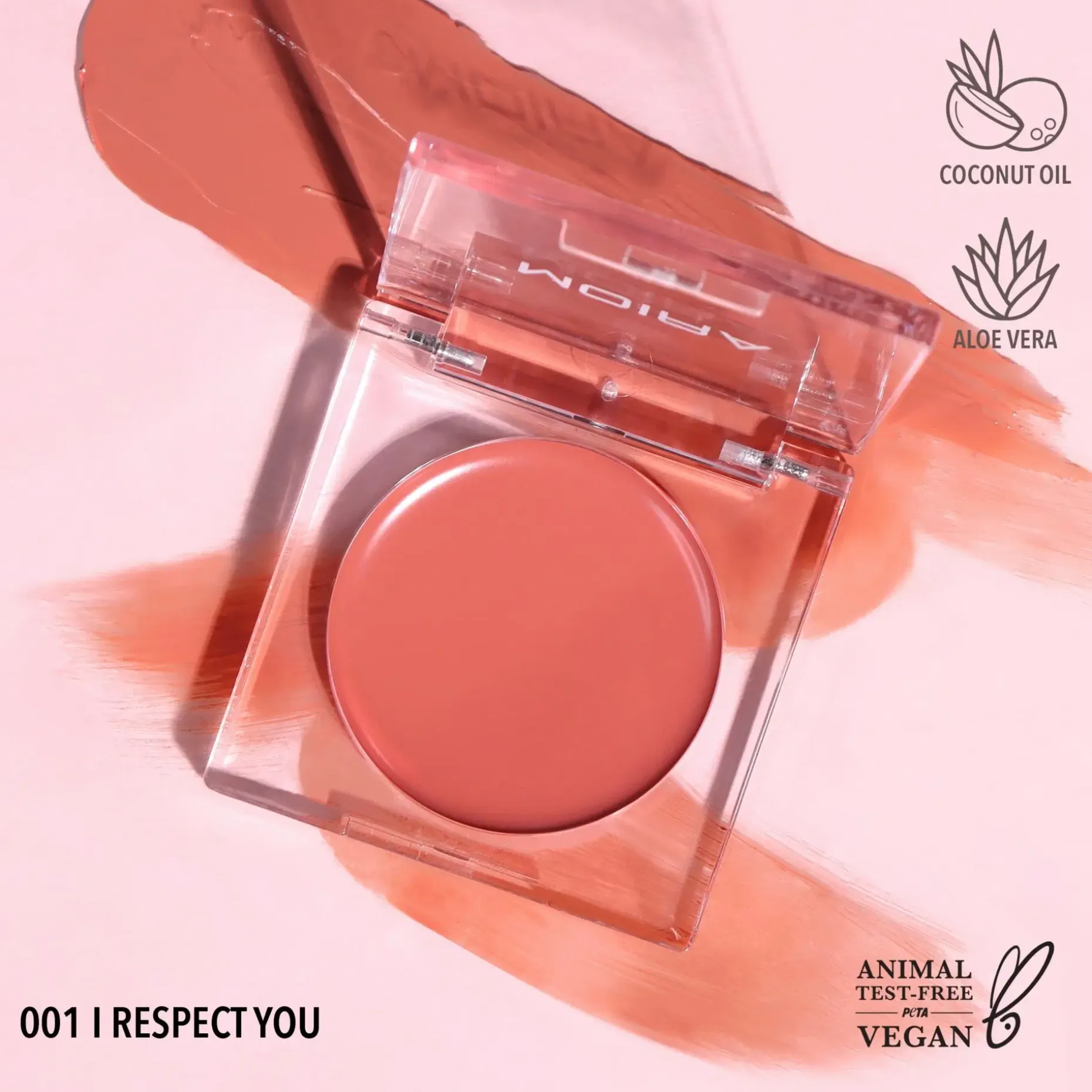 MOIRA Loveheat Cream Blush voidemainen poskipuna 2,7 g