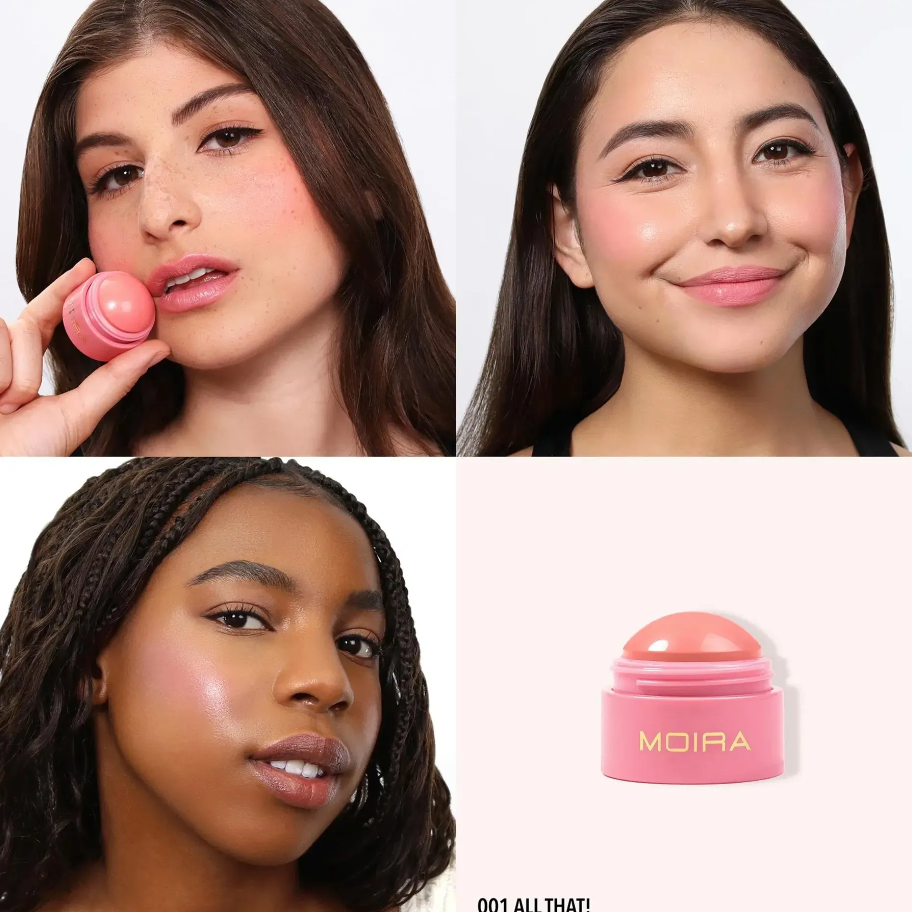 MOIRA Soft Blush Balm poskipuna