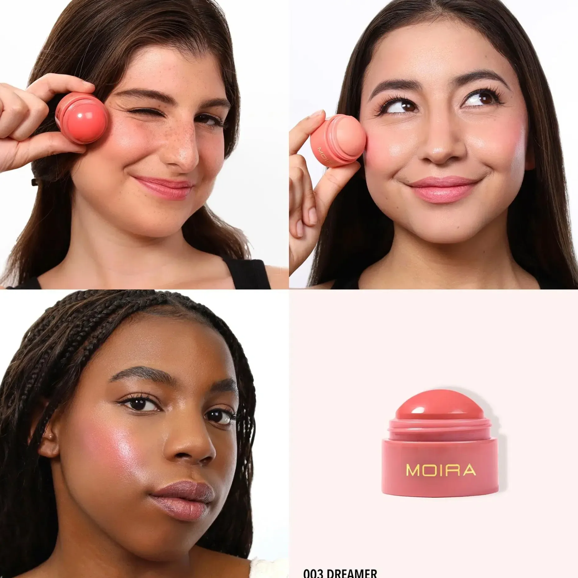 MOIRA Soft Blush Balm poskipuna