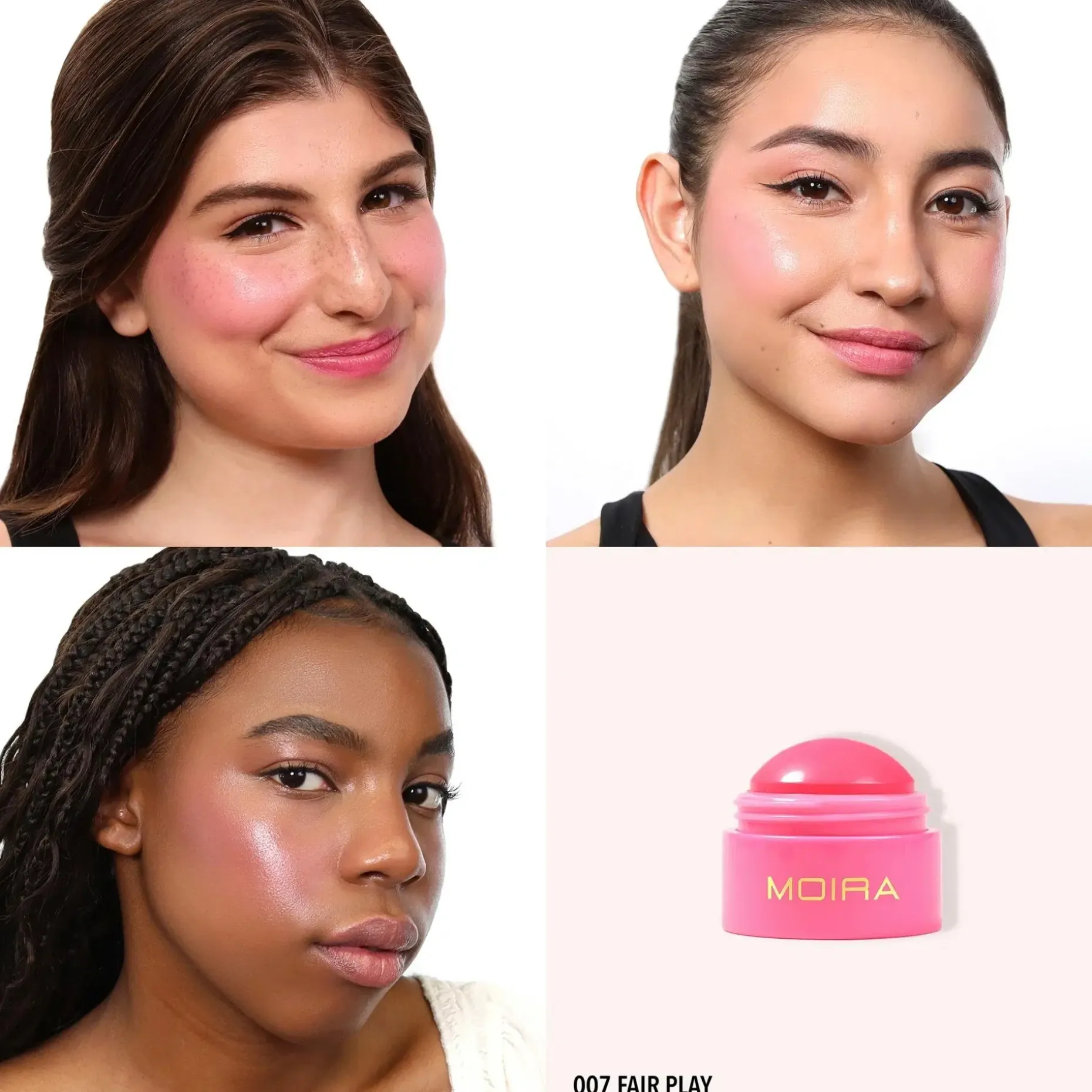 MOIRA Soft Blush Balm poskipuna