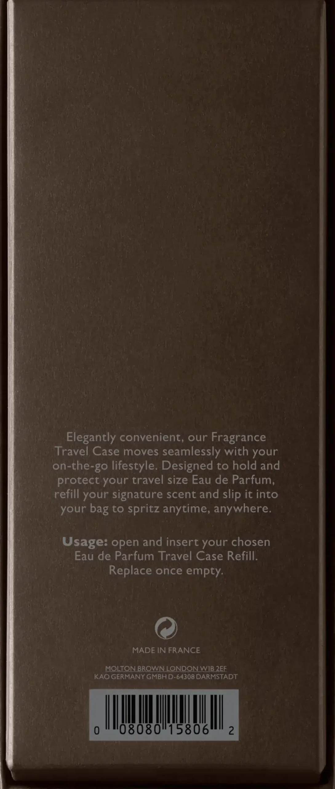 Molton Brown Fragrance Travel Case matkakotelo 7,5 ml tuoksuille