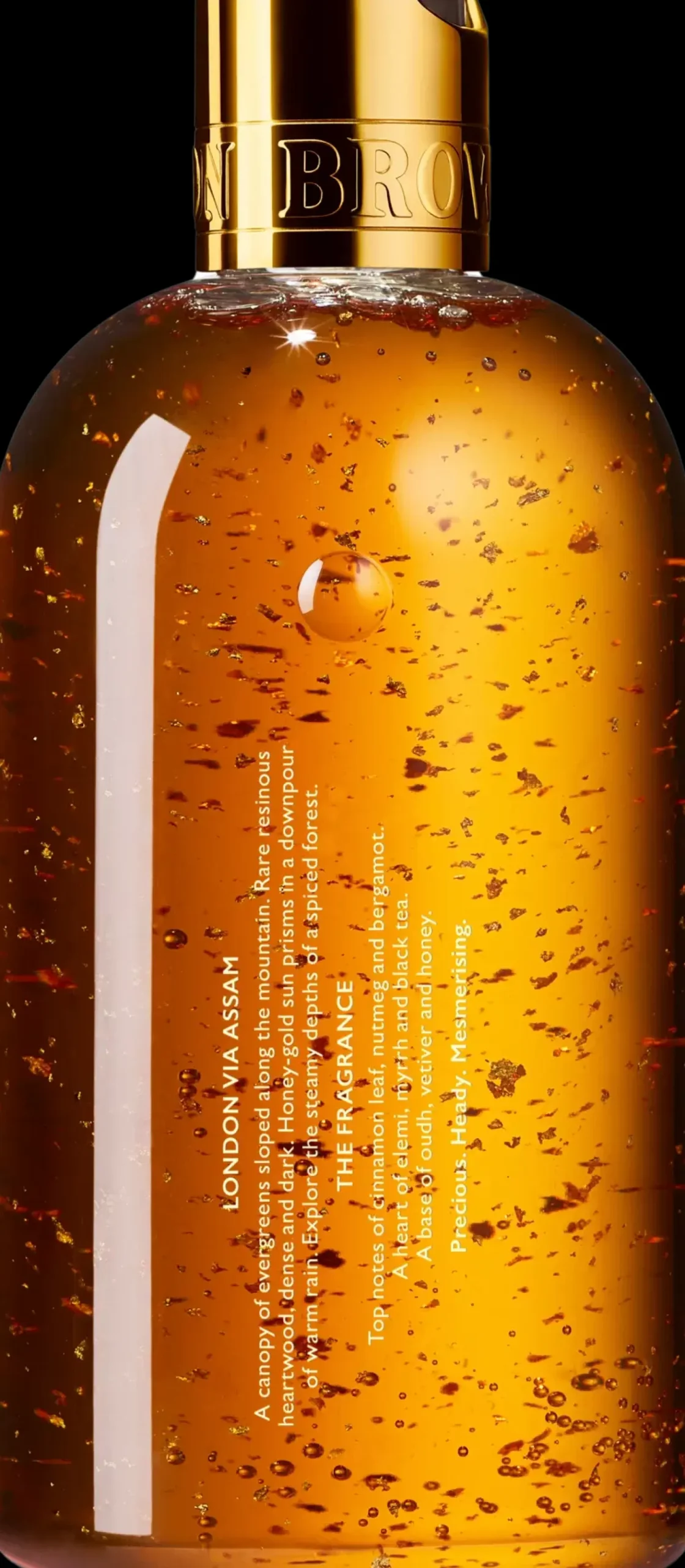 Molton Brown Mesmerising Oudh Accord & Gold Bath & Shower Gel suihkugeeli 300 ml