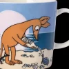 Moomin Arabia Finland Muumi muki 0,3L Nipsu rannalla