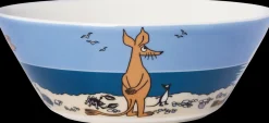 Moomin Arabia Finland Muumi kulho 15cm Nipsu rannalla