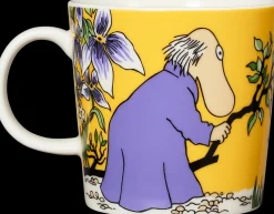 Moomin Arabia Muumi Hemuli muki 0,3l keltainen