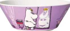 Moomin Arabia Muumi Kulho Niiskuneiti 15 cm liila