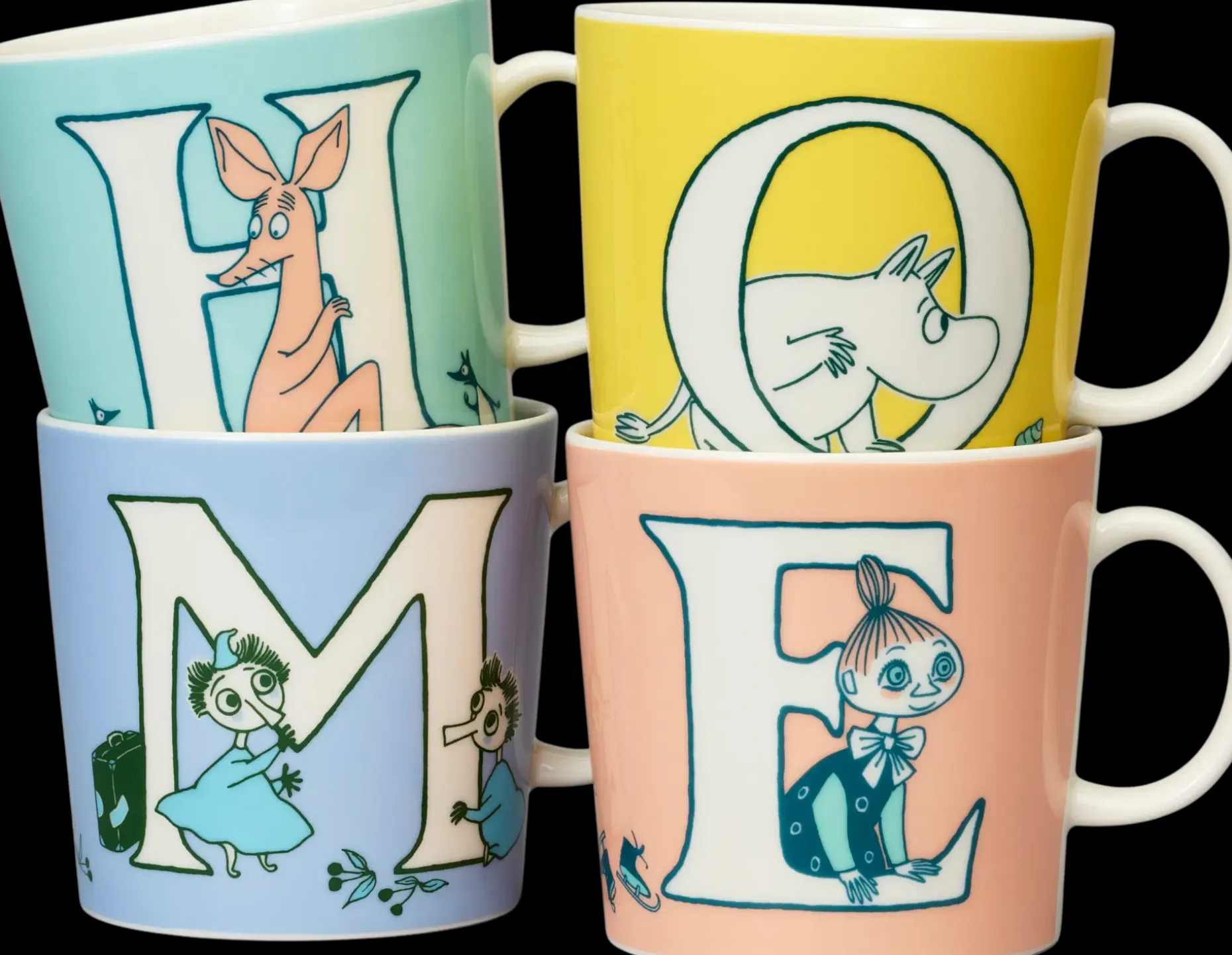 Moomin Arabia Muumi Muki ABC O 0,4l