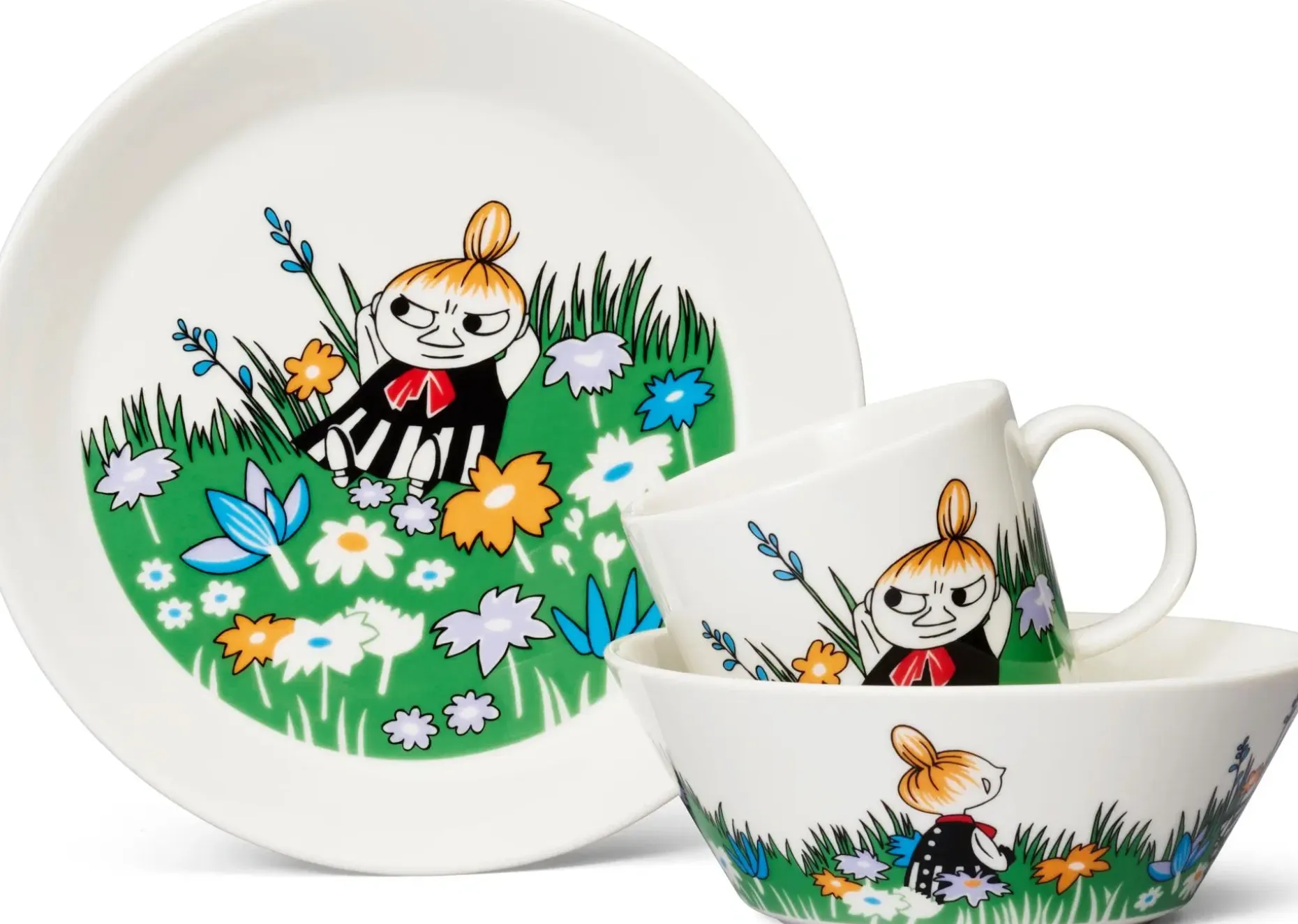 Moomin Arabia Muumi Muki Pikku Myy niityllä 0,3 l