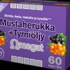 Mustaherukka+Tyrniöljy Omegat 60 kaps Via Naturale